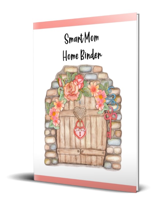 Smart mom home binder - organize your home and family with this home management binder. #homebinder, #homemanagement, #homebinderprintable, #printable