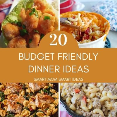 20 budget friendly dinner ideas