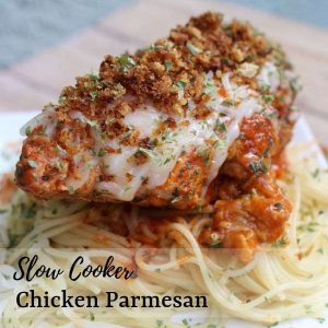 Slow cooker Chicken Parmesan recipe