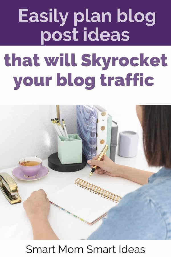 Easily plan blog post ideas