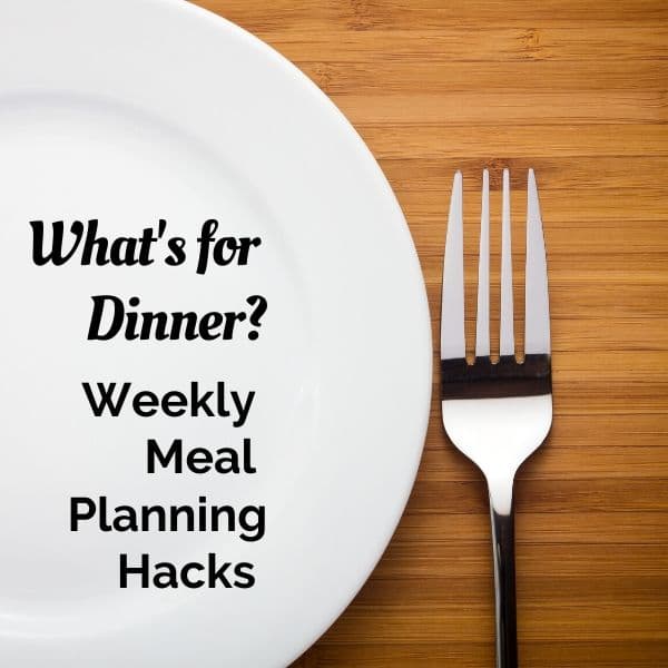 Weekly Meal Plans on a Budget Plus a Free Printable Meal Planner ...