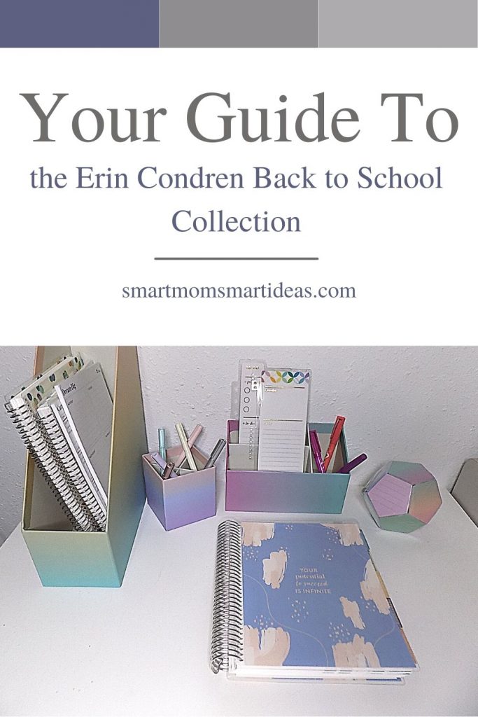 A sneak peek into the Erin Condren Academic Planner and back to school collection.