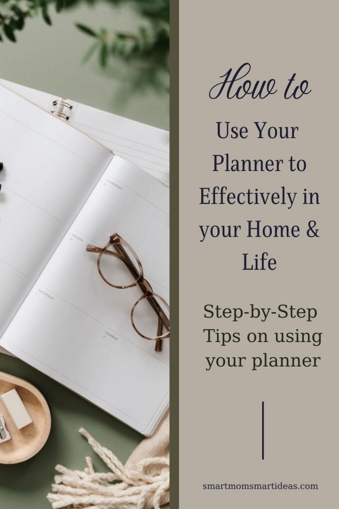 How to Use Your Planner Effectively