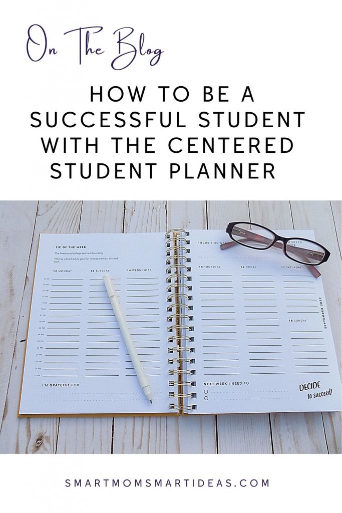 Centered student planner review - a complete planner for student success.