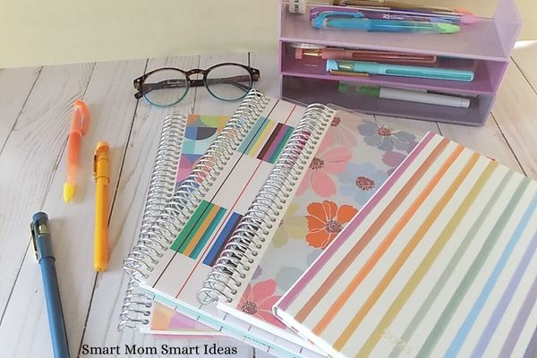 Erin Condren Notebooks and writing tools