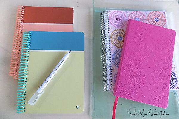 Erin Condren Notebooks, pens and organizer