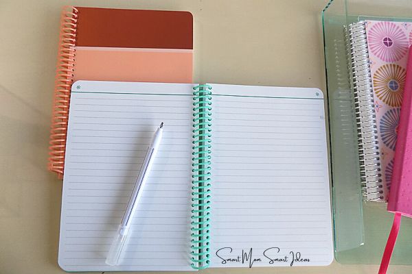 Erin Condren Notebooks are perfect for writing ideas and thoughts.