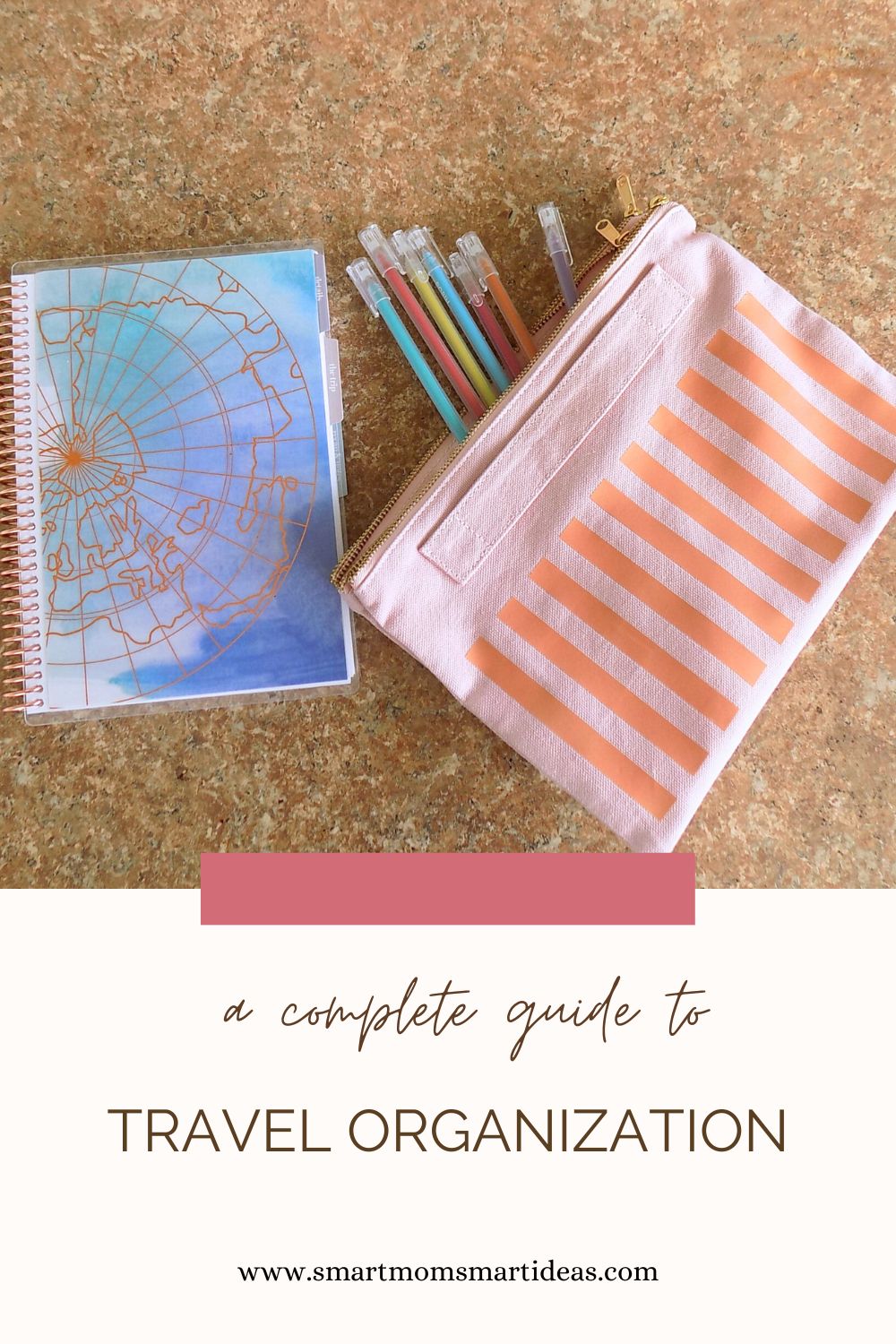 In this post, I'll share travel organization ideas and tips using Erin Condren travel organization bags.
